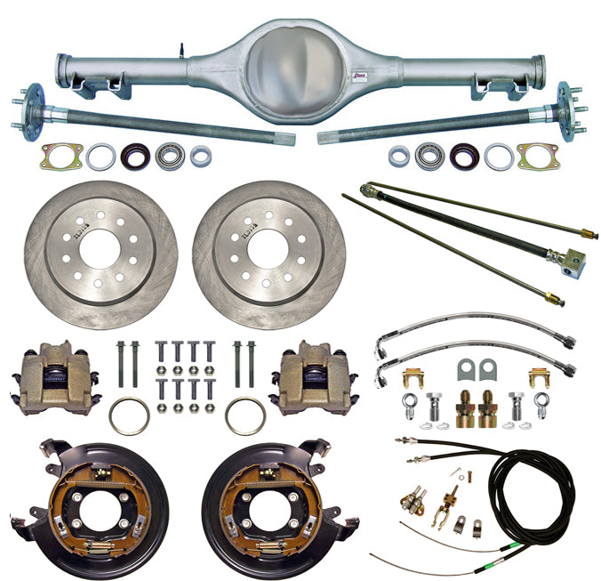 67-69 F-BODY MON,REAR END/BRAKES,11" DISC