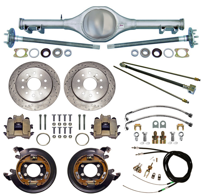 67-69 F-BODY MON,REAR END/BRAKES,11" DISC,DRILLED