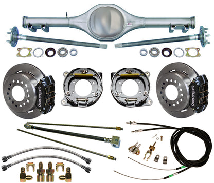 67-69 F-BODY MON,REAR & WIL BRAKES,11" ROTORS,BLACK