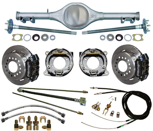 67-69 F-BODY MON,REAR & WIL BRAKES,11" ROTORS,BLACK