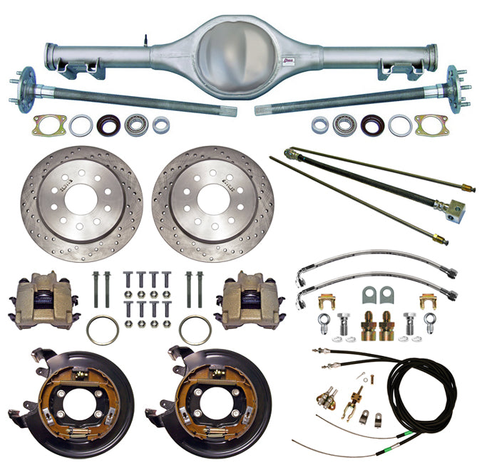 67-69 F-BODY MON STAGGER,REAR,11" DISC,DRILLED