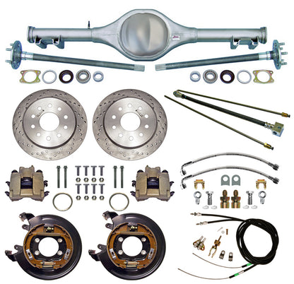 67-69 F-BODY MON STAGGER,REAR,11" DISC,DRILLED