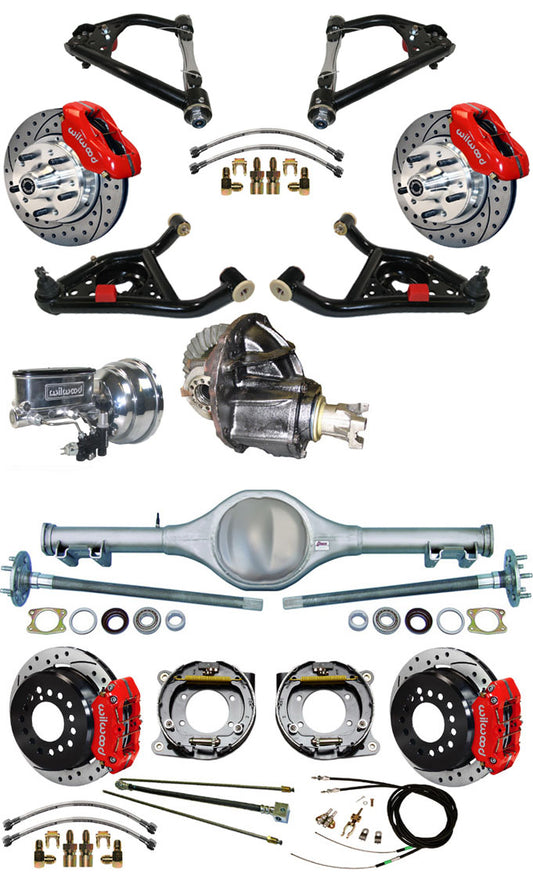 68-74 FULL SUSPENSION,12" BRAKES,REAR KIT,RD,DRILLED