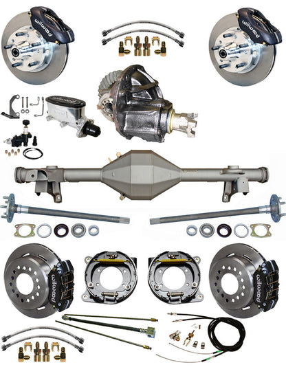 82-92 FULL SUSPENSION,11" BRAKES,REAR KIT,BLACK