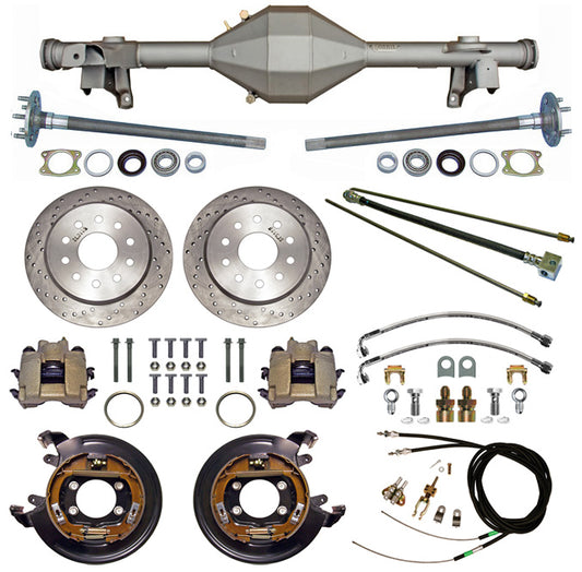 82-92 F-BODY REAR END & BRAKES,11" DISC,DRILLED