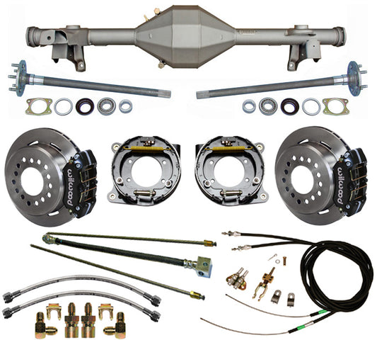 82-92 F-BODY REAR & WIL BRAKES,11" ROTORS,BLACK
