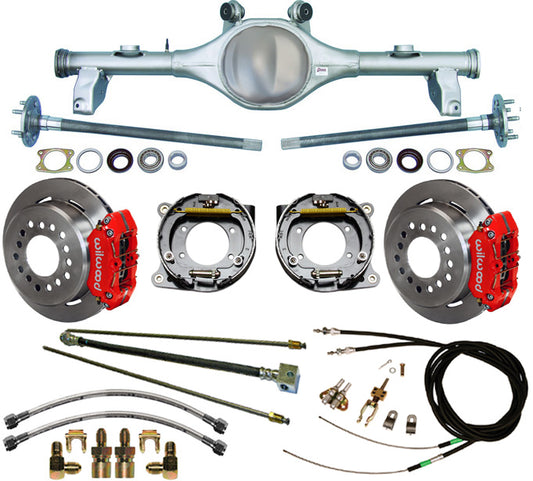 78-87 G-BODY REAR & WIL BRAKES,11" ROTORS,RED