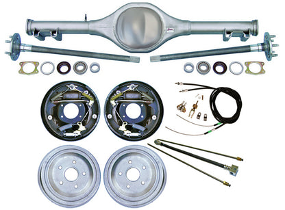 68-74 X-BODY MON REAR END/BRAKES,10" DRUM