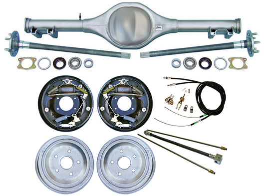 68-74 X-BODY MON REAR END/BRAKES,10" DRUM