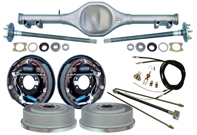 62-67 X-BODY MON REAR END/BRAKES,11" DRUM