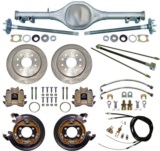 68-74 X-BODY MON REAR END/BRAKES,11" DISC