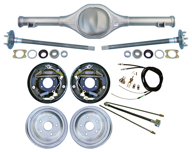 82-97 S-10 REAR END & BRAKES,10" DRUM