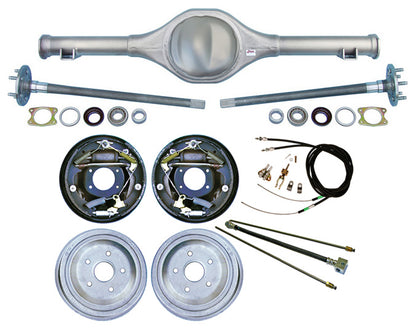 82-97 S-10 REAR END & BRAKES,10" DRUM