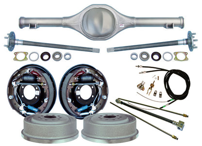 82-97 S-10 REAR END & BRAKES,11" DRUM