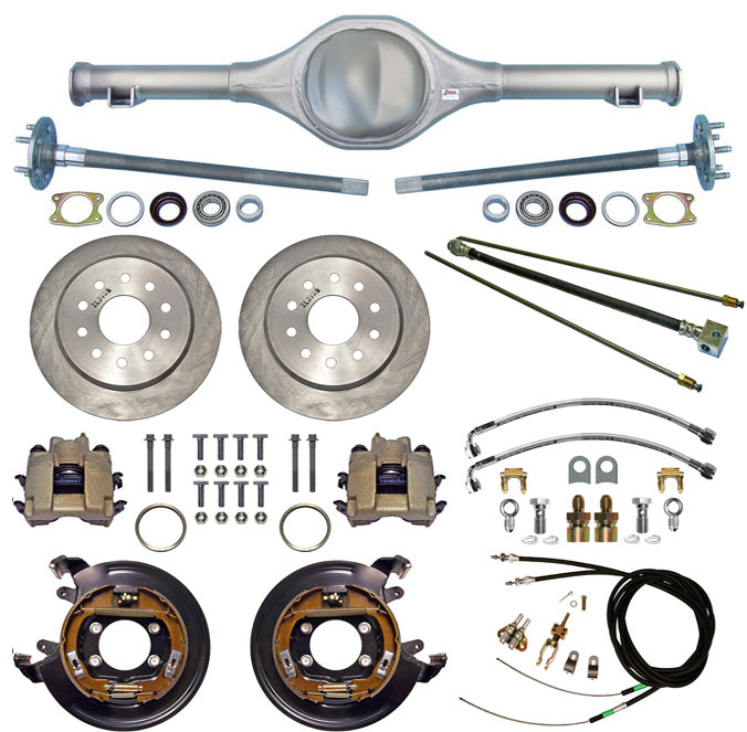 82-97 S-10 REAR END & BRAKES,11" DISC