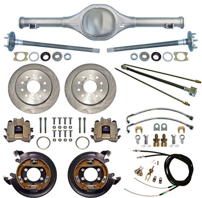 82-97 S-10 REAR END & BRAKES,11" DISC