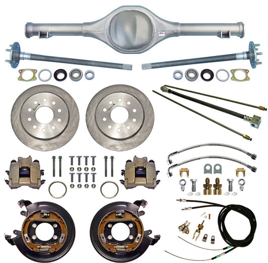 82-97 S-10 REAR END & BRAKES,11" DISC