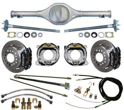 82-97 S-10 REAR & WIL BRAKES,11" ROTORS,BLACK