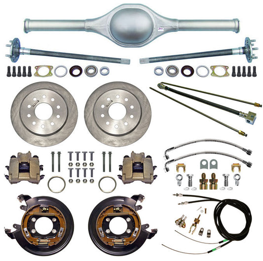 9" FORD 59" REAR END & BRAKES,11" DISC