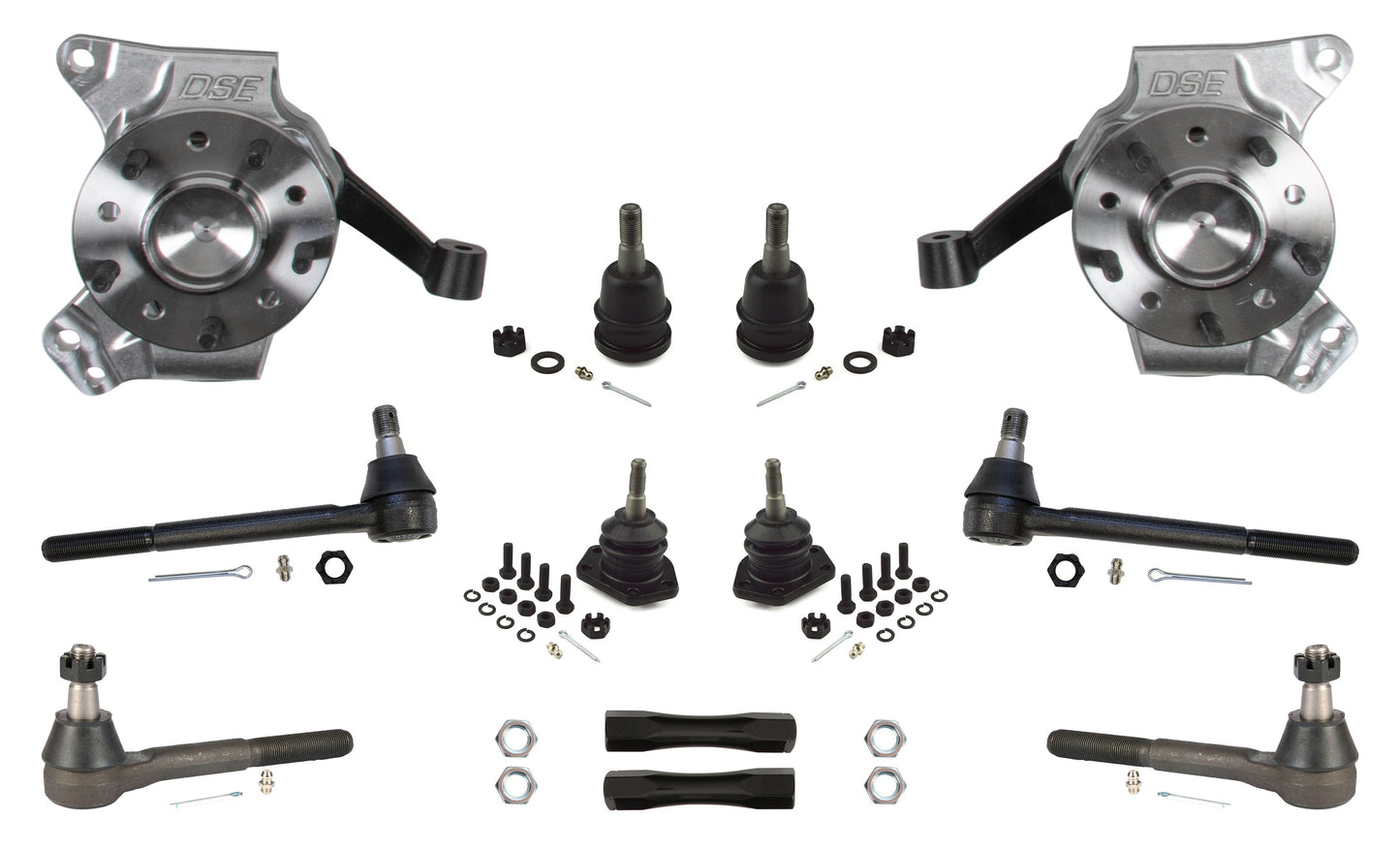 FRONT DROP SPINDLE KIT,2.5" DROP,71-72 C10/C15 TRUCKS