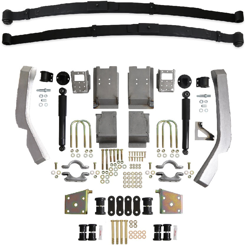 MINI TUB SPRING KIT,2" DROP,62-67 CHEVY II