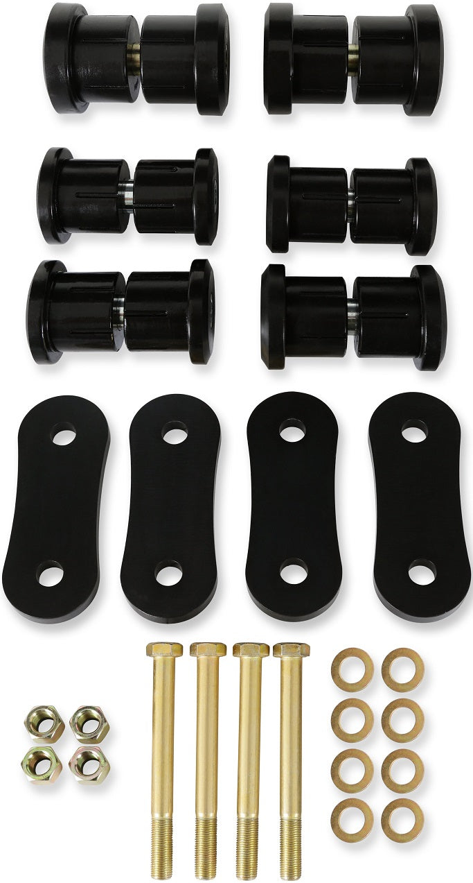 LEAF SPRING SHACKLE KIT,W/ BUSHINGS,67-81 CAMARO