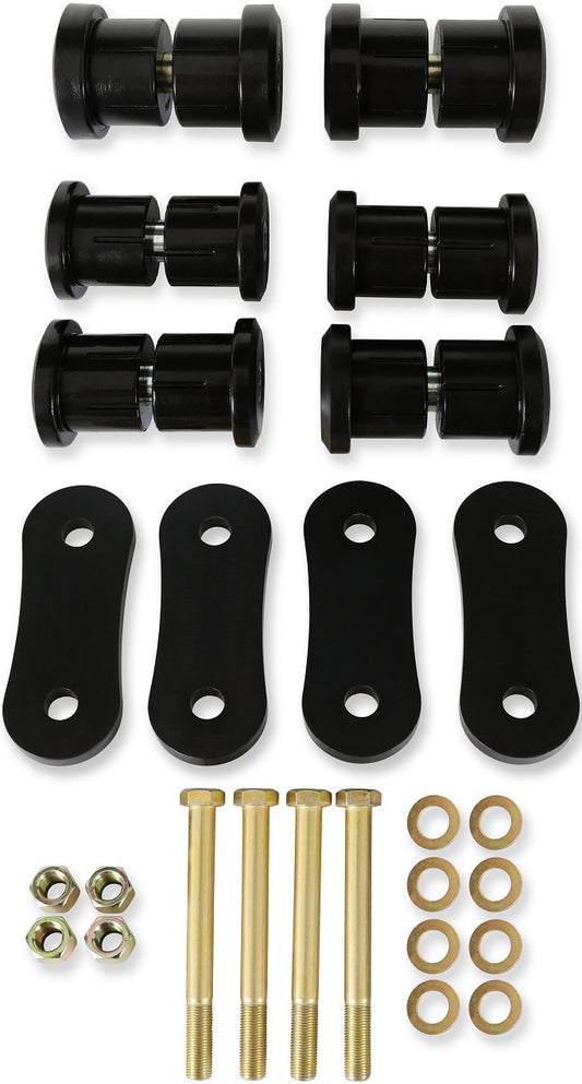 LEAF SPRING SHACKLE KIT,W/ BUSHINGS,67-81 CAMARO