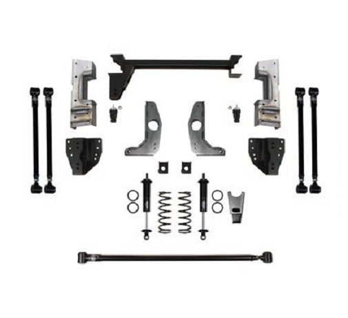 QUADRALINK REAR SUSPENSION KIT,DOUBLE ADJ,WELD-IN,73-87 C10