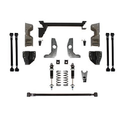QUADRALINK REAR SUSPENSION KIT,SINGLE ADJ,WELD-IN,73-87 C10