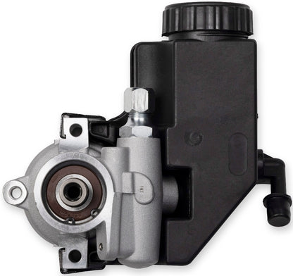 POWER STEERING PUMP,ALUM,W/ INTEGRAL RESERVOIR,-6AN OUTLET