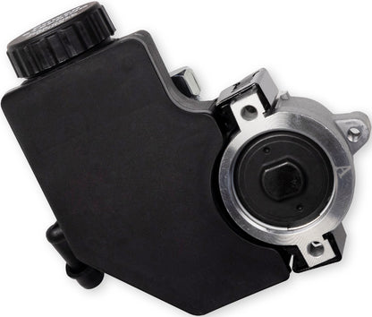 POWER STEERING PUMP,ALUM,W/ INTEGRAL RESERVOIR,-6AN OUTLET
