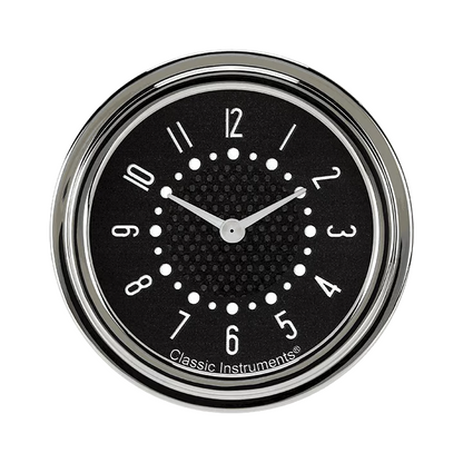 BEL ERA III GAUGE KIT,BLACK,CLOCK & GEAR INDICATOR,1955-1956 CHEVY,OVERDRIVE