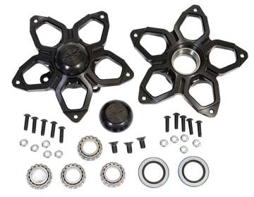 FRONT HUB SET,BLACK WIDOW,LW      SPRINT