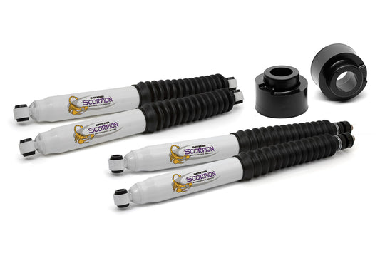 LEVEL KIT W/SHOCKS,2.5,05-17 F250,350,4W