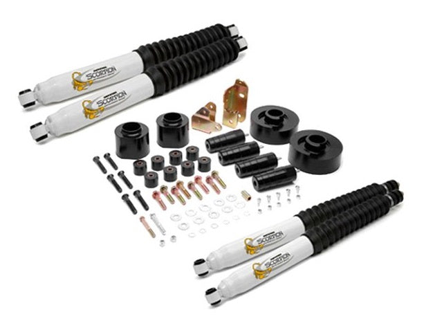 LIFT KIT W/SHOCKS,3"/2",84-01 CHEROKEE