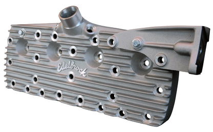 CYLINDER HEADS,ALUMINUM,FLAT HEAD FORD,38-48,V-8,PAIR,SCRIPT LOGO