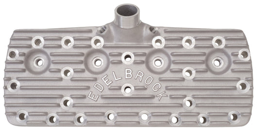 CYLINDER HEADS,ALUMINUM,FLAT HEAD FORD,38-48,V-8,PAIR,BLOCK LOGO