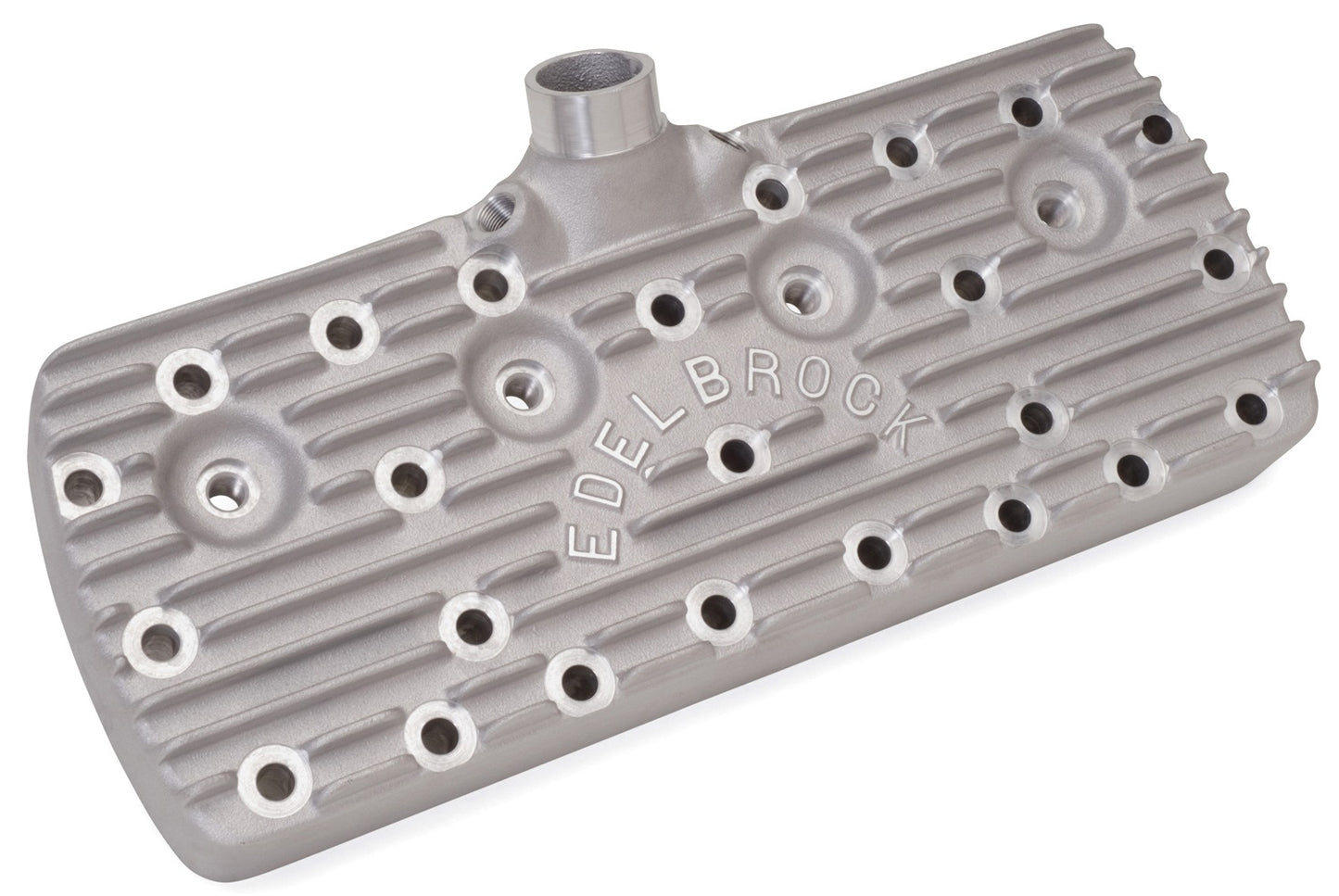 CYLINDER HEADS,ALUMINUM,FLAT HEAD FORD,38-48,V-8,PAIR,BLOCK LOGO