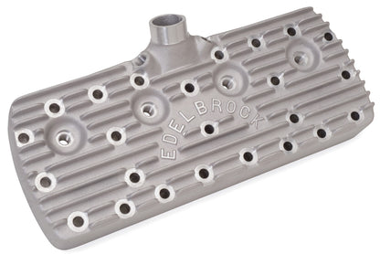 CYLINDER HEADS,ALUMINUM,FLAT HEAD FORD,38-48,V-8,PAIR,BLOCK LOGO