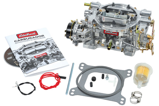 EDELBROCK CARBURETOR,PERFORMER,500 CFM,ELECTRIC CHOKE