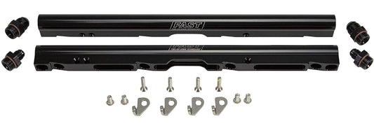 FAST LSXRT BILLET FUEL RAIL KIT,GM 4.8,5.3,6.0L,BLACK