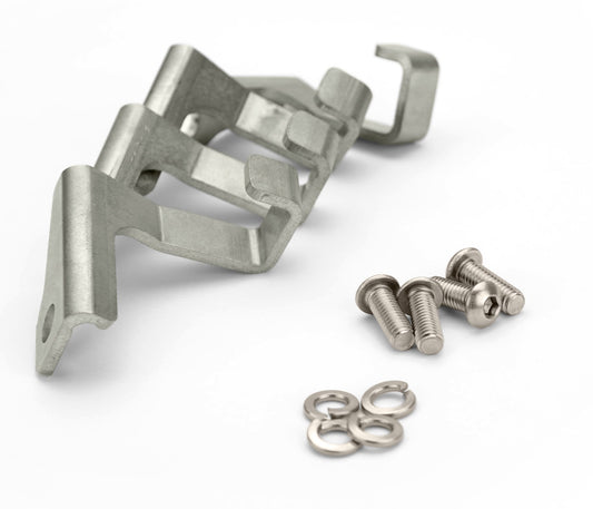 FAST LSXRT OE RAIL BRACKET KIT,GM 4.8,5.3,6.0L,SQUARE