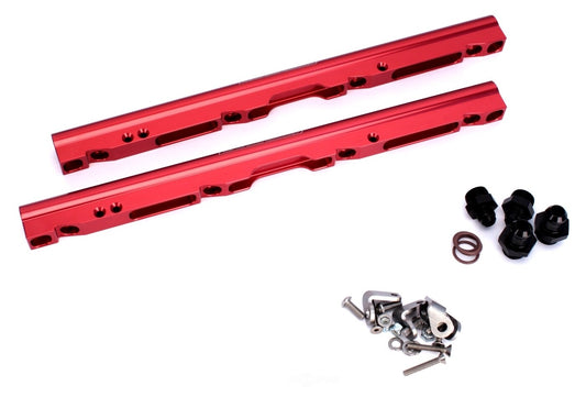 FAST LSXR BILLET FUEL RAIL KIT,LS1/LS6,RED