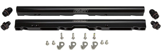 FAST LSXR BILLET FUEL RAIL KIT,LS2,BLACK