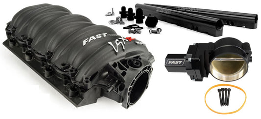 LSXR INTAKE KIT,LS3,L76,L99,BLACK RAILS,102MM BLACK ELECTRIC THROTTLE BODY