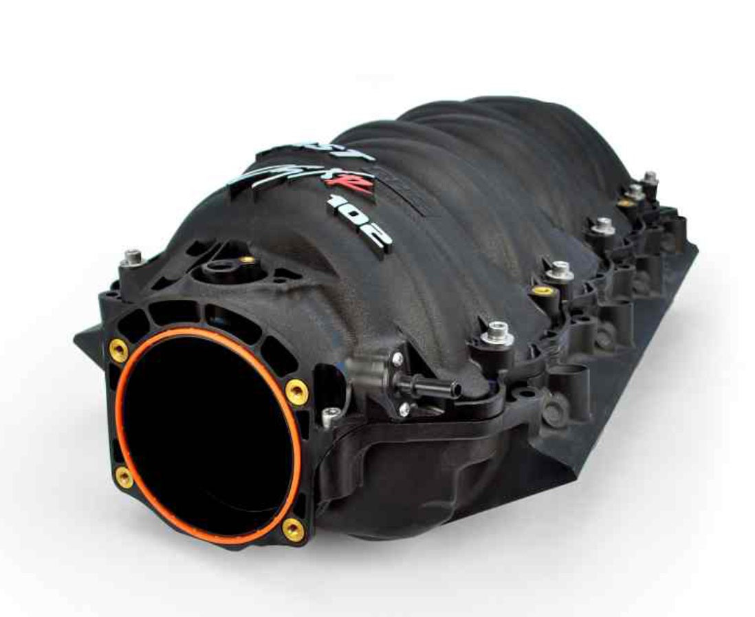 FAST LSXR RACE RUNNER INTAKE MANIFOLD,102MM,RECT PORT,LS3,L76,L92,L99,BLACK