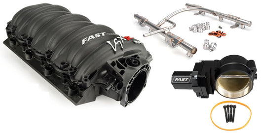 LSXR INTAKE KIT,LS7,OEM-STYLE RAILS,102MM ELECTRIC THROTTLE BODY