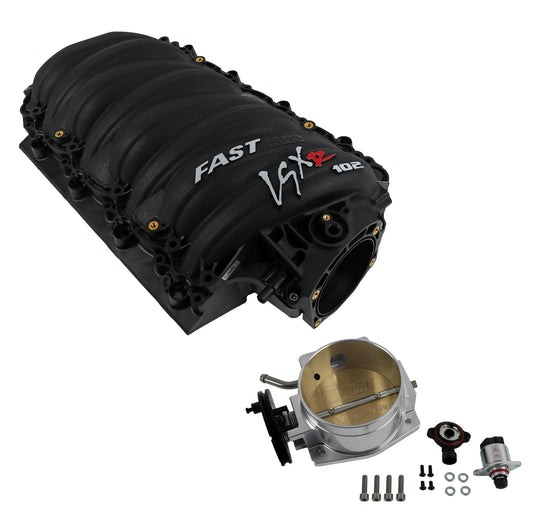 FAST THROTTLE BODY & BLACK INTAKE MANIFOLD KIT,102MM,LSXR,LS1,2,6