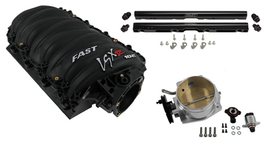 LSXR INTAKE KIT,LS2,BLACK RAILS,102MM MECH THROTTLE BODY