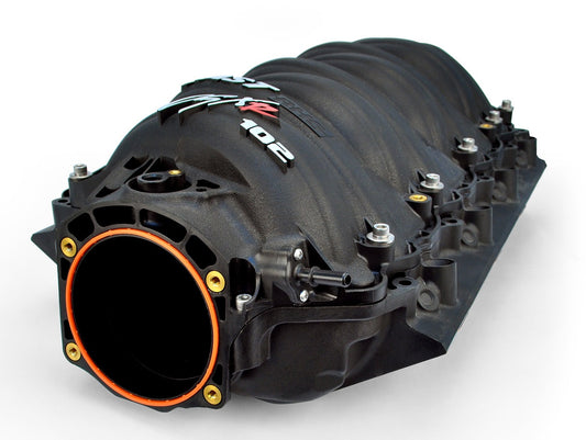LSXR MANIFOLD, 102MM GENIII LS 1/LS2/LS6 BLACK